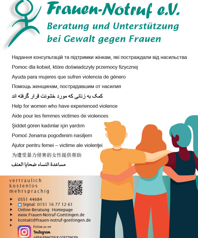 Mehrsprachiges Plakat