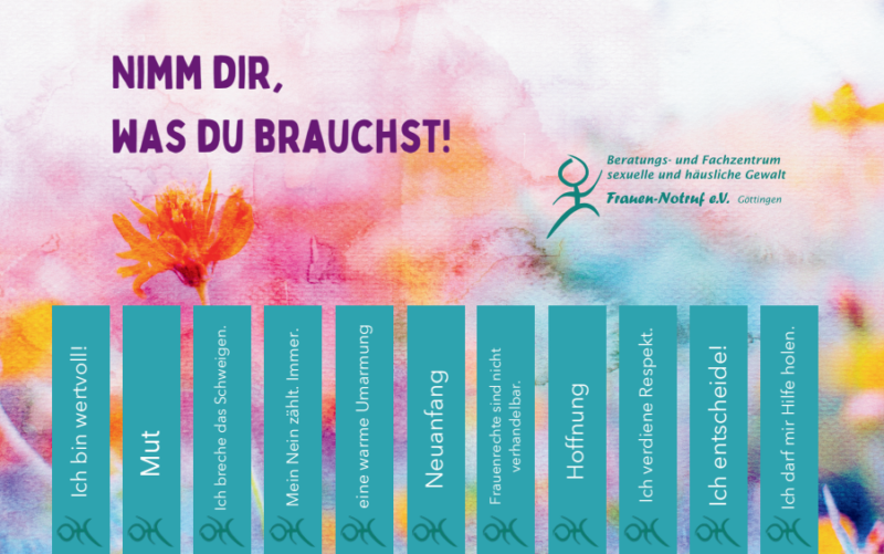 Nimm Dir, was Du brauchst!